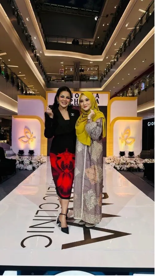 Dokumentasi di panggung acara